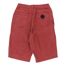  Age 12 Moschino Shorts - 25W 10L Red Cotton