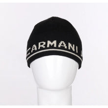  Vintage black Armani Jeans Beanie - mens no size