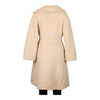 Vintage cream Unbranded Coat - womens large