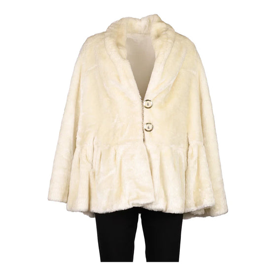 Vintage cream Unbranded Coat - womens x-large