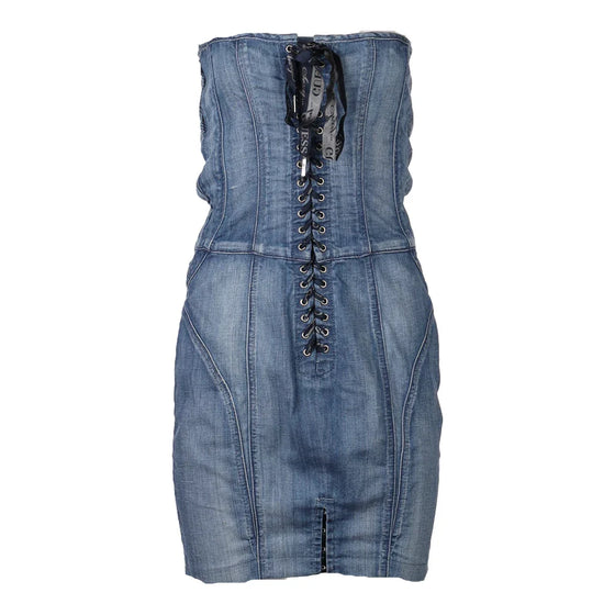 Vintage blue Guess Denim Dress - womens medium