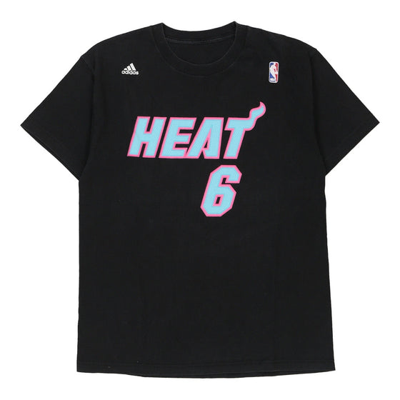Vintage black Miami Heat Adidas T-Shirt - mens large