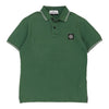 Vintage green Stone Island Polo Shirt - mens small
