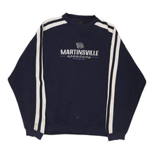  Vintage navy Martinsville St. Clair Apparel Sweatshirt - mens x-large