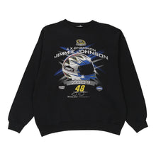  Vintage black Jimmie Johnson 48 Unbranded Sweatshirt - mens small