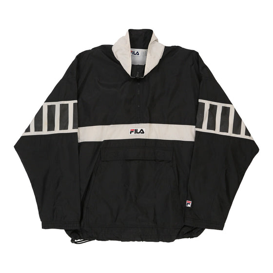 Vintage black Fila Jacket - mens xx-large