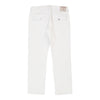 Vintage white Ricky True Religion Trousers - mens 38" waist