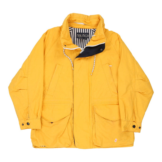 Vintage yellow Nautica Jacket - mens small