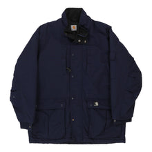  Vintage navy Carhartt Jacket - mens x-large