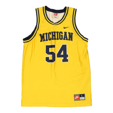  Vintage yellow Michigan Nike Jersey - mens large