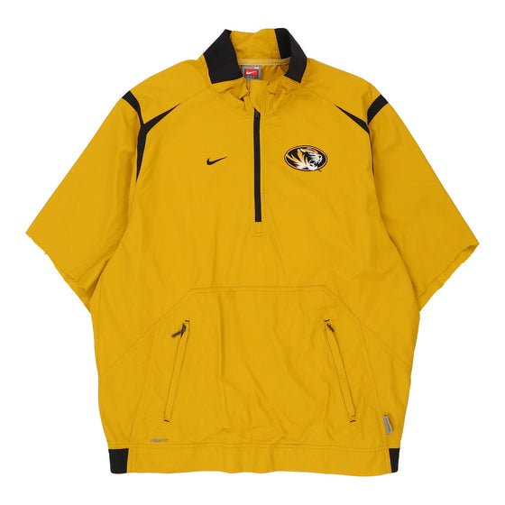 Vintage yellow Missouri Tigers Nike Sports Top - mens medium