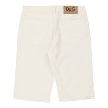  Dolce & Gabbana Denim Shorts - 29W UK 8 White Cotton