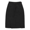 Valentino Midi Skirt - 25W UK 6 Grey Wool