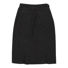  Valentino Midi Skirt - 25W UK 6 Grey Wool