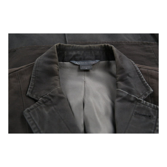 Armani Exchange Jacket - Medium Grey Cotton