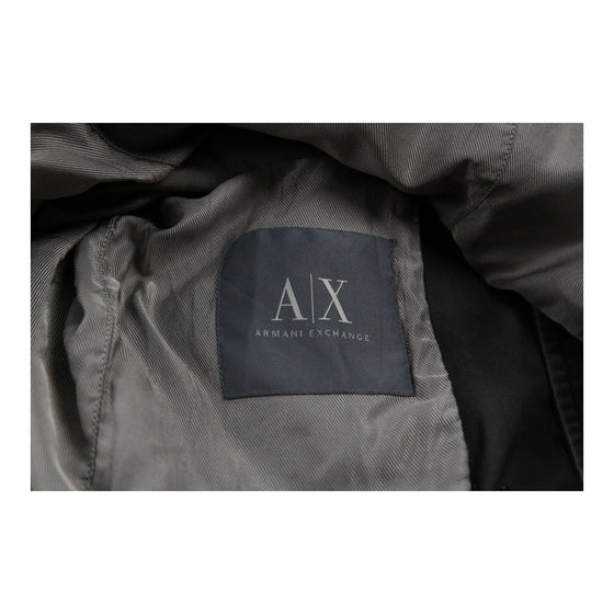 Armani Exchange Jacket - Medium Grey Cotton