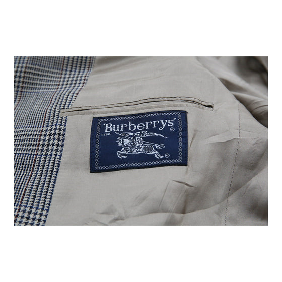 Vintage grey Burberry Blazer - mens x-large