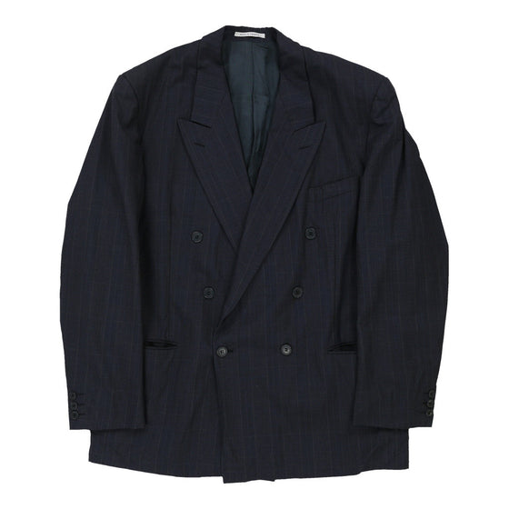 Vintage navy Yves Saint Laurent Blazer - mens xxx-large