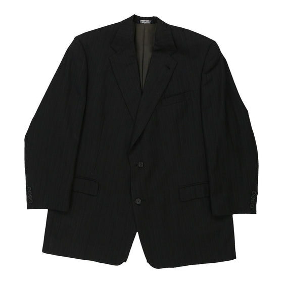 Vintage black Burberry Blazer - mens xxx-large