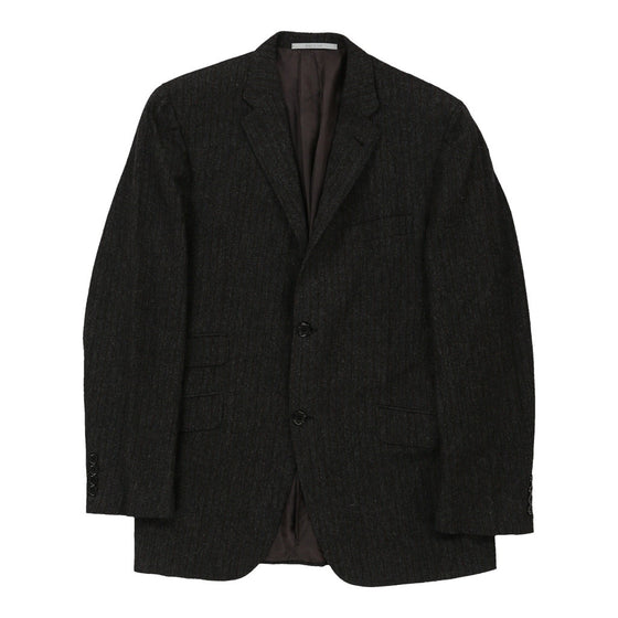 Vintage black Burberry Blazer - mens xx-large