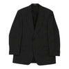 Vintage black Burberry Blazer - mens xx-large