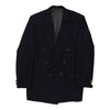 Vintage navy Burberry Blazer - mens xx-large