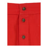 Fendi Skirt - 28W UK 8 Red Cotton