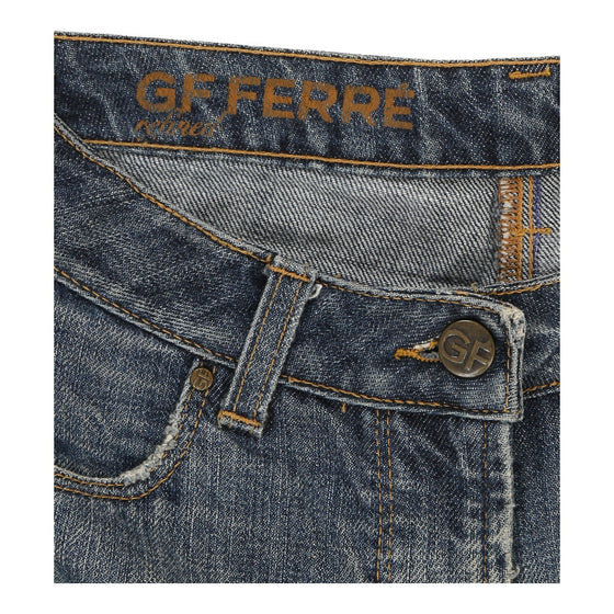 Gf Ferre Jeans - 29W UK 6 Blue Cotton