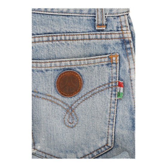 Moschino Jeans - 27W UK 8 Blue Cotton