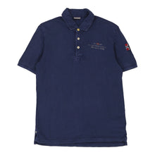  Vintageblue Napapijri Polo Shirt - mens small