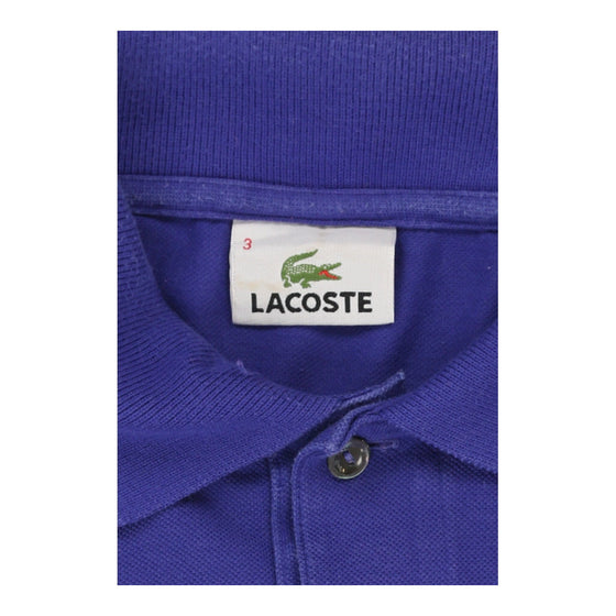 Vintageblue Lacoste Polo Shirt - mens small