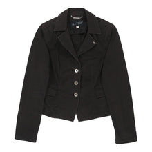  Armani Jeans Blazer - Small Black Cotton