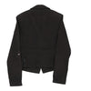 Armani Jeans Blazer - Small Black Cotton