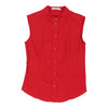 Prada Blouse - Small Red Cotton