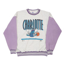  Vintage grey Charlotte Hornets Salem Sweatshirt - mens x-large