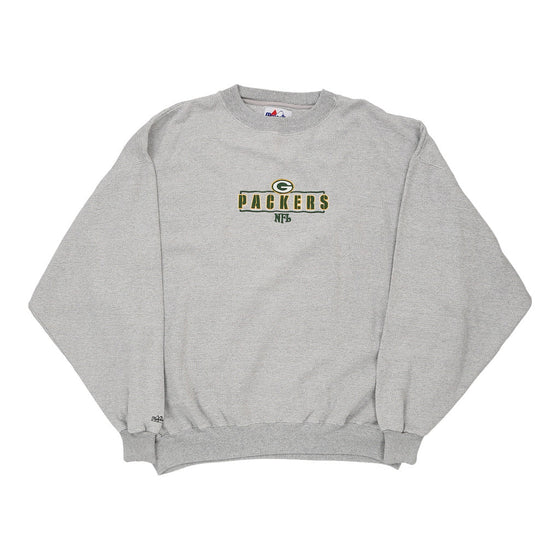 Vintage grey Green Bay Packers Majestic Sweatshirt - mens xxx-large