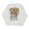 Vintage grey Green Bay Packers Fruit Of The Loom Sweatshirt - mens x-large