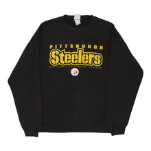  Vintage black Pittsburgh Steelers Nfl Sweatshirt - mens xx-large