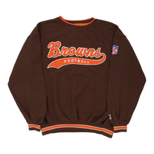  Vintage brown Cleveland Browns Starter Sweatshirt - mens x-large