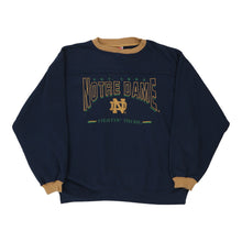  Vintage navy Notre Dame Fighting Irish Nutmeg Sweatshirt - mens large