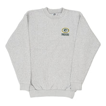  Vintage grey Green Bay Packers Dynasty Sweatshirt - mens medium