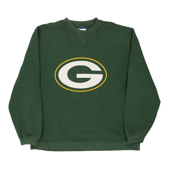 Vintage green Green Bay Packers Reebok Sweatshirt - mens large