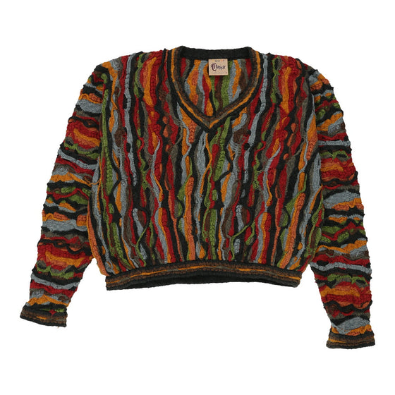 Vintage multicoloured Coogi Jumper - womens x-large