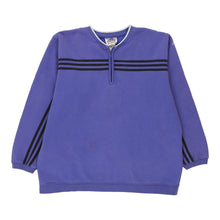  Vintage purple Adidas 1/4 Zip - womens large