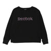 Vintage black Reebok Sweatshirt - womens large