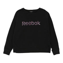  Vintage black Reebok Sweatshirt - womens large