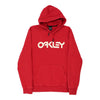 Vintage red Oakley Hoodie - mens x-large