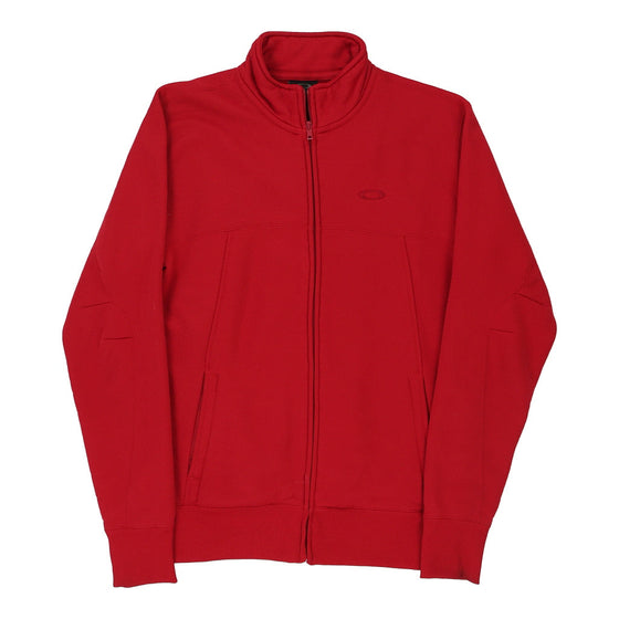 Vintage red Oakley Zip Up - mens small