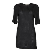  Vintage black Giorgio Armani Mini Dress - womens x-large