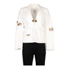 Vintage white Moschino Blazer - womens medium